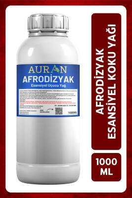 Auran Afrodizyak Esansiyel Uçucu Yağ Esans Koku Yağı Hobi Esans Mum Sabun Oda Kokusu 1000ml - 1