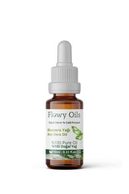 Flowy Oils Aloevera Yağı Doğal Bitkisel Uçucu Yağ Aloe Vera Oil 10ml - 1