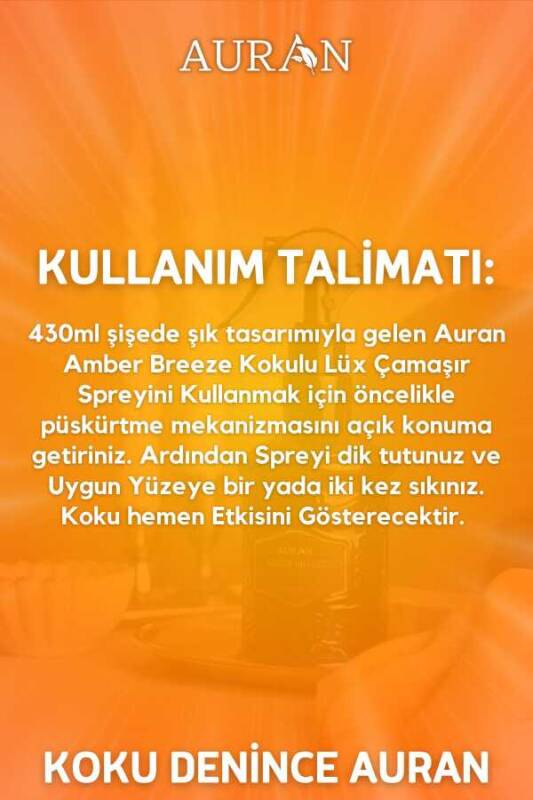 Amber Breeze Oda Spreyi Oda Kokusu Oda Parfümü Kalıcı Oda Kokusu Premium Room Spray 350ml - 9