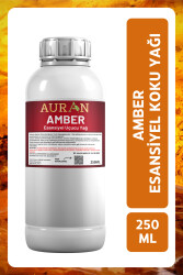 Auran Amber Esansiyel Uçucu Yağ Esans Koku Yağı Hobi Esans Mum Sabun Oda Kokusu 250ml - 1