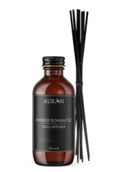 Auran Amber Romantik Çubuklu Oda Kokusu Esansiyel Uçucu Yağlar 100ml - 1