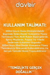 Davbir Amber Romantik Kokulu Akıllı Robot Süpürge Deterjanı,Sprey Mop Deterjanı,Yüzey Temizleyici 550ml - 6