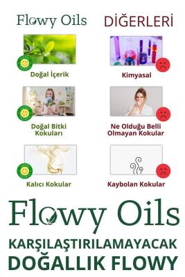 Flowy Oils Amber Romantik Saf Esansiyel Uçucu Koku Yağı Esans Buhurdanlık Yağı Difüzör Esansı Fragrance 10ml - 2