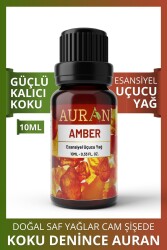 Amber Esansiyel Uçucu Koku Yağı Difüzör Esansı Buhurdanlık Yağı Aromaterapi Yağı 10ml - 9