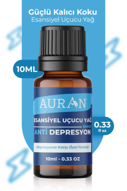 Anti Depresyon Esansiyel Uçucu Koku Yağı Ortam Kokusu Doğal Yağ Sihirli Küre Hobi Esansı 10ml - 1