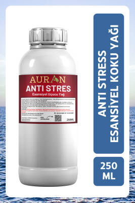 Auran Anti Stres Esansiyel Uçucu Yağ Esans Koku Yağı Hobi Esans Mum Sabun Oda Kokusu 250ml - 1