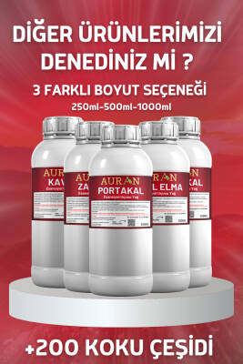 Auran Anti Stres Esansiyel Uçucu Yağ Esans Koku Yağı Hobi Esans Mum Sabun Oda Kokusu 250ml - 7