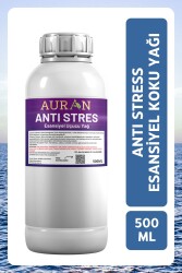 Auran Anti Stres Esansiyel Uçucu Yağ Esans Koku Yağı Hobi Esans Mum Sabun Oda Kokusu 500ml - 1