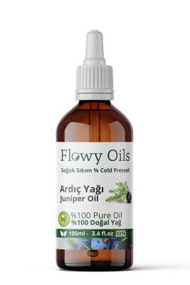 Flowy Oils Ardıç Yağı Doğal Bitkisel Uçucu Yağ Juniper Oil 100 ml - 1