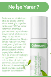 Aşırı Terleme ve Ter Kokusu Önleyici, Koltuk Altı Beyazlatıcı Antiperspirant Unisex Roll-On 50 Ml - 2