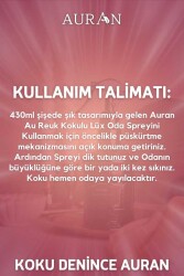 Au Reuk Parfümlü Oda ve Çamaşır Spreyi Ortam ve Kumaş Kokusu Premium Room Spray 350ml - 8