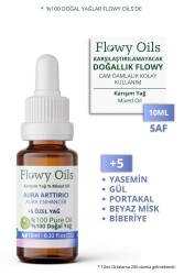 Flowy Oils Aura Arttırıcı Doğal Özel Bakım Yağı %100 Saf Karışım Aura Enhancer Mixed Oil 10ml - 1