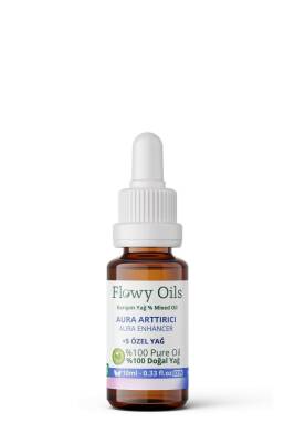 Flowy Oils Aura Arttırıcı Doğal Özel Bakım Yağı %100 Saf Karışım Aura Enhancer Mixed Oil 10ml - 2