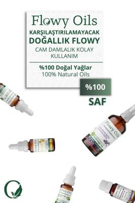 Flowy Oils Aura Arttırıcı Doğal Özel Bakım Yağı %100 Saf Karışım Aura Enhancer Mixed Oil 10ml - 3