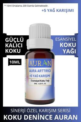 Auran Aura Arttırıcı Sinerji Karışım Esansiyel Uçucu Yağ Buhurdanlık Yağı Aromaterapi Difüzör - 1