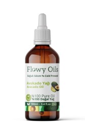 Flowy Oils Avokado Yağı %100 Doğal Bitkisel Sabit Yağ Avacado Oil 100ml - 2