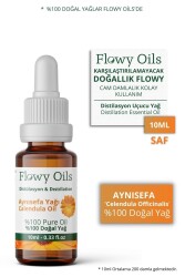 Flowy Oils Aynısefa Yağı %100 Doğal Bitkisel Uçucu Yağ Calendula Oil 10ml - 1