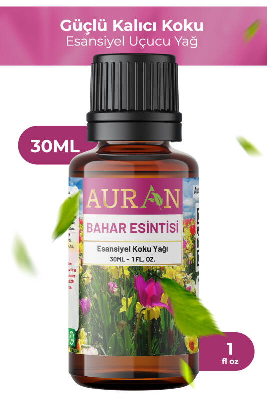 Bahar Esintisi Esansiyel Uçucu Koku Yağı Difüzör Esansı Buhurdanlık Yağı Aromaterapi Yağı 30ml - 1