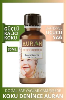 Bebek Kokusu Esansiyel Uçucu Koku Yağı Difüzör Esansı Buhurdanlık Yağı Aromaterapi Yağı 30ml - 1