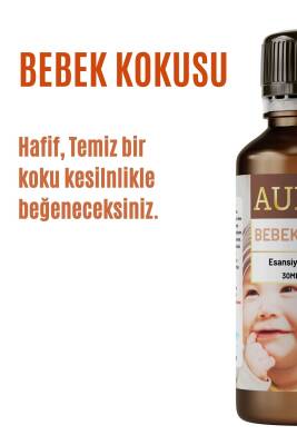 Bebek Kokusu Esansiyel Uçucu Koku Yağı Difüzör Esansı Buhurdanlık Yağı Aromaterapi Yağı 30ml - 2