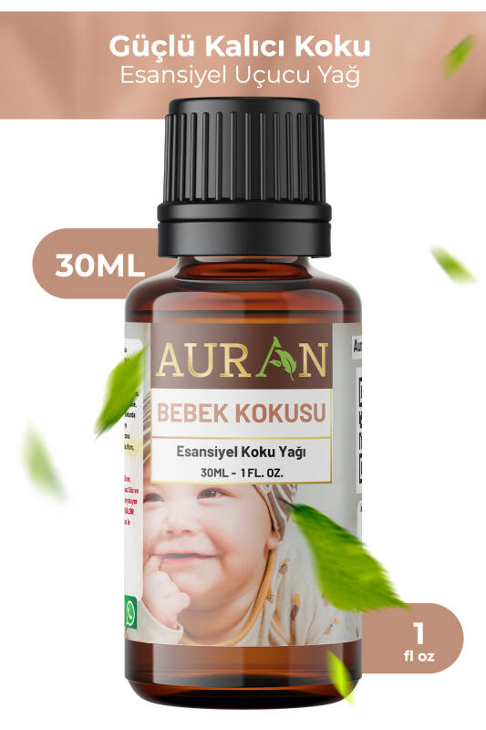 Bebek Kokusu Esansiyel Uçucu Koku Yağı Difüzör Esansı Buhurdanlık Yağı Aromaterapi Yağı 30ml - 1