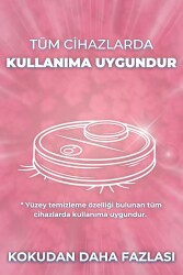 Bebek Pudrası Kokulu Akıllı Robot Süpürge Suyu, Mop Suyu Yüzey Temizleyici Robot Deterjanı 250ml - 4