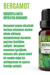 Bergamot Esansiyel Uçucu Koku Yağı Difüzör Esansı Buhurdanlık Yağı Aromaterapi Yağı 10ml - 10