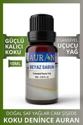 Beyaz Sabun Esansiyel Uçucu Koku Yağı Difüzör Esansı Buhurdanlık Yağı Aromaterapi Yağı 10ml - 1