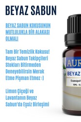 Beyaz Sabun Esansiyel Uçucu Koku Yağı Difüzör Esansı Buhurdanlık Yağı Aromaterapi Yağı 10ml - 2