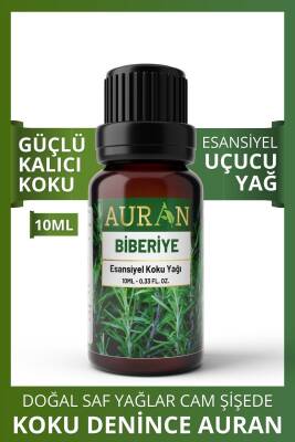 Auran Biberiye Esansiyel Uçucu Koku Yağı Buhurdanlık Yağı Difüzör Esansı Hobi Esans Ortam Oda Kokusu 10ml - 1