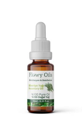 Flowy Oils Biberiye Yağı %100 Doğal Bitkisel Uçucu Yağ Rosemary Oil 10ml - 3