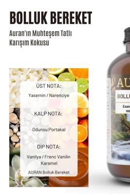 Bolluk Bereket Esansiyel Uçucu Koku Yağı Ortam Kokusu Doğal Yağ Sihirli Küre Hobi Esansı 100ml - 2