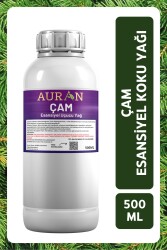 Auran Çam Esansiyel Uçucu Yağ Esans Koku Yağı Hobi Esans Mum Sabun Oda Kokusu 500ml - 1