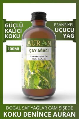 Çay Ağacı Esansiyel Uçucu Koku Yağı Ortam Kokusu Doğal Yağ Sihirli Küre Hobi Esansı 100ml - 1