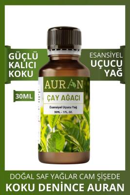 Çay Ağacı Esansiyel Uçucu Koku Yağı Ortam Kokusu Doğal Yağ Sihirli Küre Hobi Esansı 30ml - 1