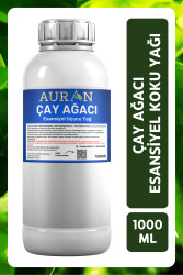 Auran Çay Ağacı Esansiyel Uçucu Yağ Esans Koku Yağı Hobi Esans Mum Sabun Oda Kokusu 1000ml - 1