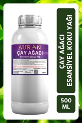 Auran Çay Ağacı Esansiyel Uçucu Yağ Esans Koku Yağı Hobi Esans Mum Sabun Oda Kokusu 500ml - 1