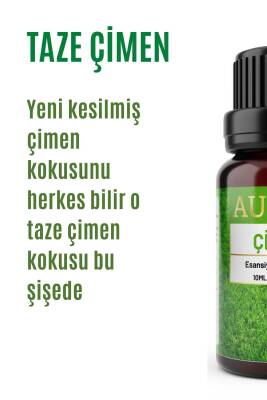 Çimen Esansiyel Uçucu Koku Yağı Ortam Kokusu Doğal Yağ Sihirli Küre Hobi Esansı 10ml - 2