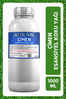 Auran Çimen Esansiyel Uçucu Yağ Esans Koku Yağı Hobi Esans Mum Sabun Oda Kokusu 1000ml - 1