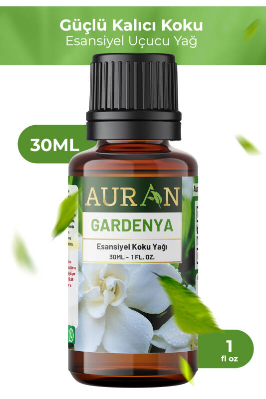 Gardenya Esansiyel Uçucu Koku Yağı Ortam Kokusu Doğal Yağ Sihirli Küre Hobi Esansı 30ml - 1