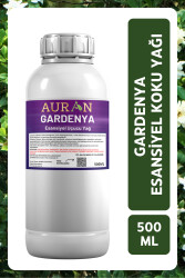 Auran Gardenya Esansiyel Uçucu Yağ Esans Koku Yağı Hobi Esans Mum Sabun Oda Kokusu 500ml - 1