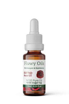 Flowy Oils Gül Yağı %100 Doğal Bitkisel Uçucu Yağ Rose Oil 10ml - 2