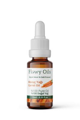 Flowy Oils Havuç Yağı %100 Doğal Bitkisel Sabit Yağ Carrot Oil 10ml - 1