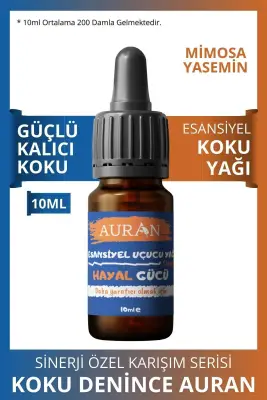 Hayal Gücü Esansiyel Uçucu Koku Yağı Ortam Kokusu Doğal Yağ Sihirli Küre Hobi Esansı 10ml - 1