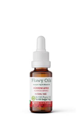 Flowy Oils Hürrem Afro Doğal Özel Bakım Yağı %100 Saf Karışım Hürrem Aphro Mixed Oil 10ml - 2