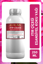 Auran Itır Çiçeği Esansiyel Uçucu Yağ Esans Koku Yağı Hobi Esans Mum Sabun Oda Kokusu 250ml - 1