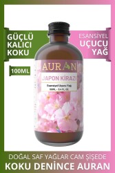 Japon Kirazı Esansiyel Uçucu Koku Yağı Difüzör Esansı Buhurdanlık Yağı Aromaterapi Yağı 100ml - 1