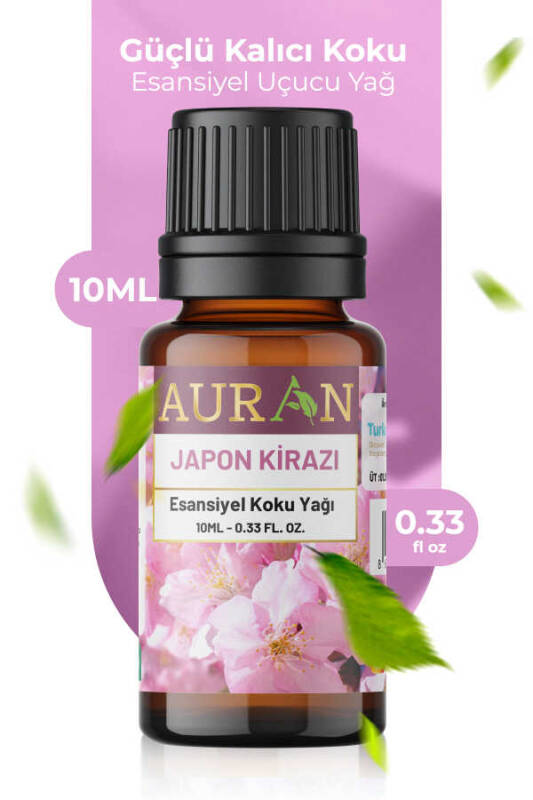 Japon Kirazı Esansiyel Uçucu Koku Yağı Difüzör Esansı Buhurdanlık Yağı Aromaterapi Yağı 10ml - 1