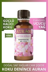 Japon Kirazı Esansiyel Uçucu Koku Yağı Difüzör Esansı Buhurdanlık Yağı Aromaterapi Yağı 30ml - 1