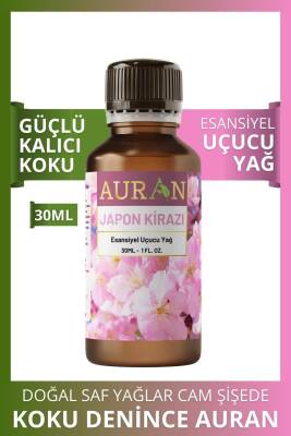 Japon Kirazı Esansiyel Uçucu Koku Yağı Difüzör Esansı Buhurdanlık Yağı Aromaterapi Yağı 30ml - 1